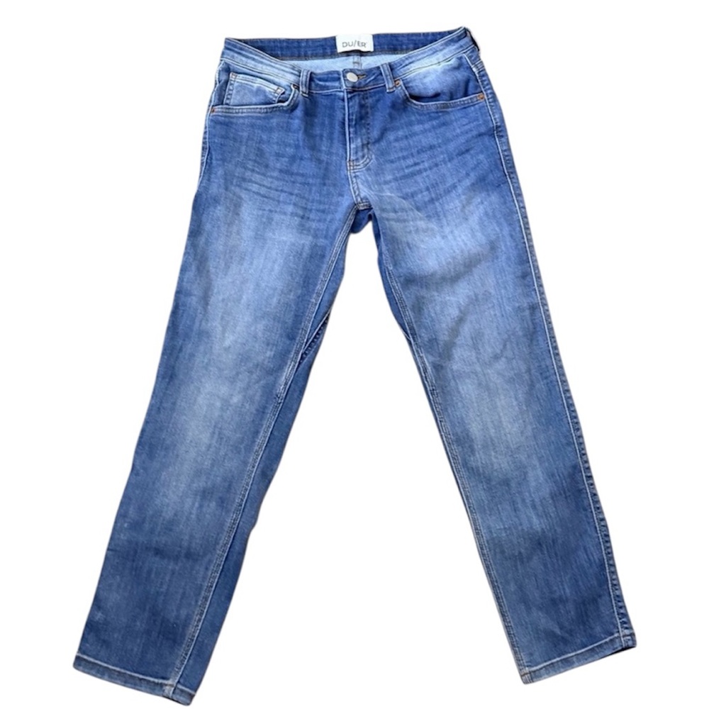 DU/ER Performance Denim Light Wash Stretch Jeans Women’s 27x28